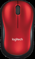 Mouse Logitech Wireless M185 Red