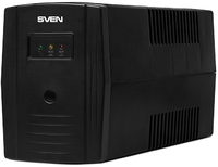 ИБП SVEN Pro 800, линейно-интерактивный, автоматический стабилизатор напряжения, 480Вт, 800Ва, 2 евр