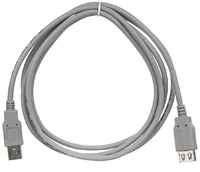 Кабель удлинительный VCOM USB2.0 AM/AF 1.8m (CU202-G)