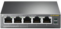 Коммутатор TP-Link /TL-SF1005P/ 5-Port 10/100Mbps Desktop Switch with 4-Port PoE, RJ45 ports includi