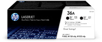 HP CB436AF Blk Dual Pack LJ Toner Cartridge
