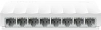 Коммутатор TP-Link /LS1008/ 8-port 10/100Mbps unmanaged switch, plastic case, desktop and wall mount