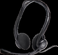 Наушники с микрофоном Logitech PC 960 Stereo Headset USB (Вертикальная дужка; регулируемое оголовье