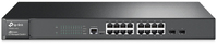 JetStream™ 16-port Pure-Gigabit L2 Managed Switch, 16 10/100/1000Mbps RJ45 ports including 2 indepen
